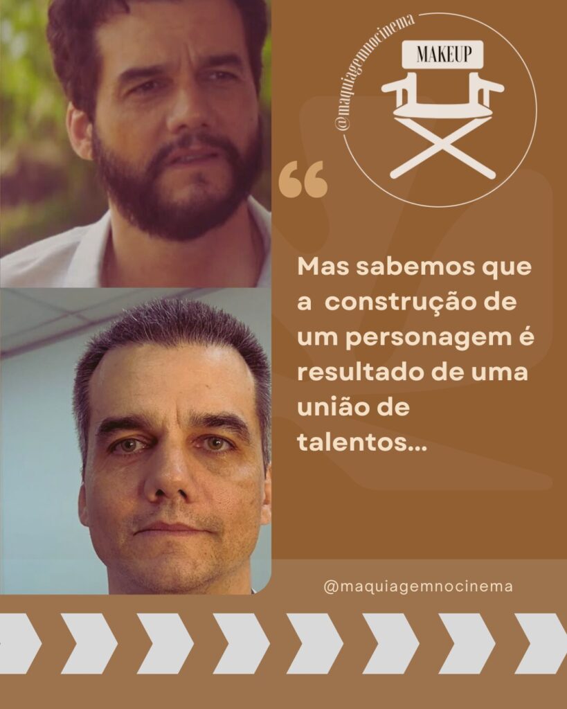 Mas sabemos que a construção de um personagem é resultado de uma união de talentos...