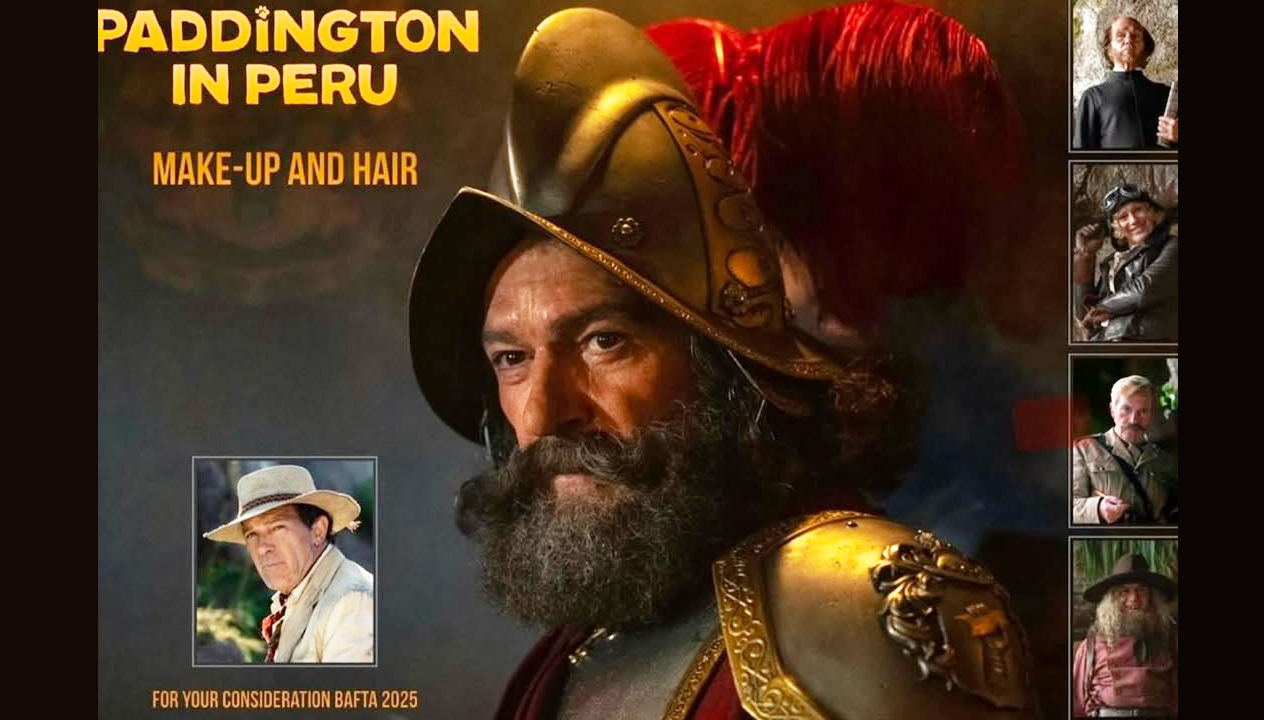 Os seis personagens (e perucas) de Antonio Banderas em ‘Paddington – Uma Aventura na Floresta’