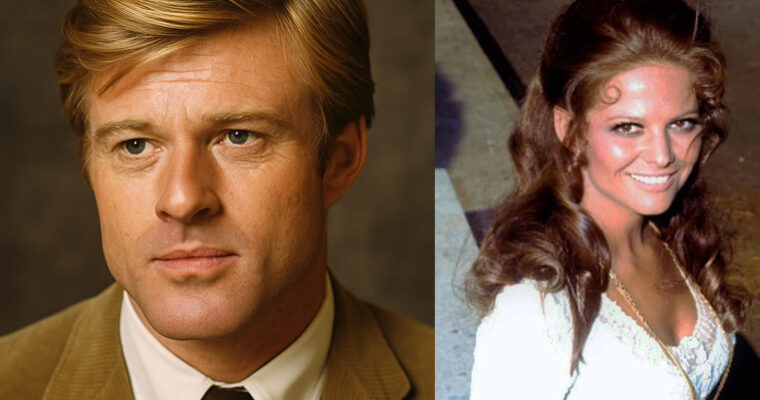 ADEUS ROBERT REDFORD E CLAUDIA CARDINALE, DUAS LENDAS DO CINEMA